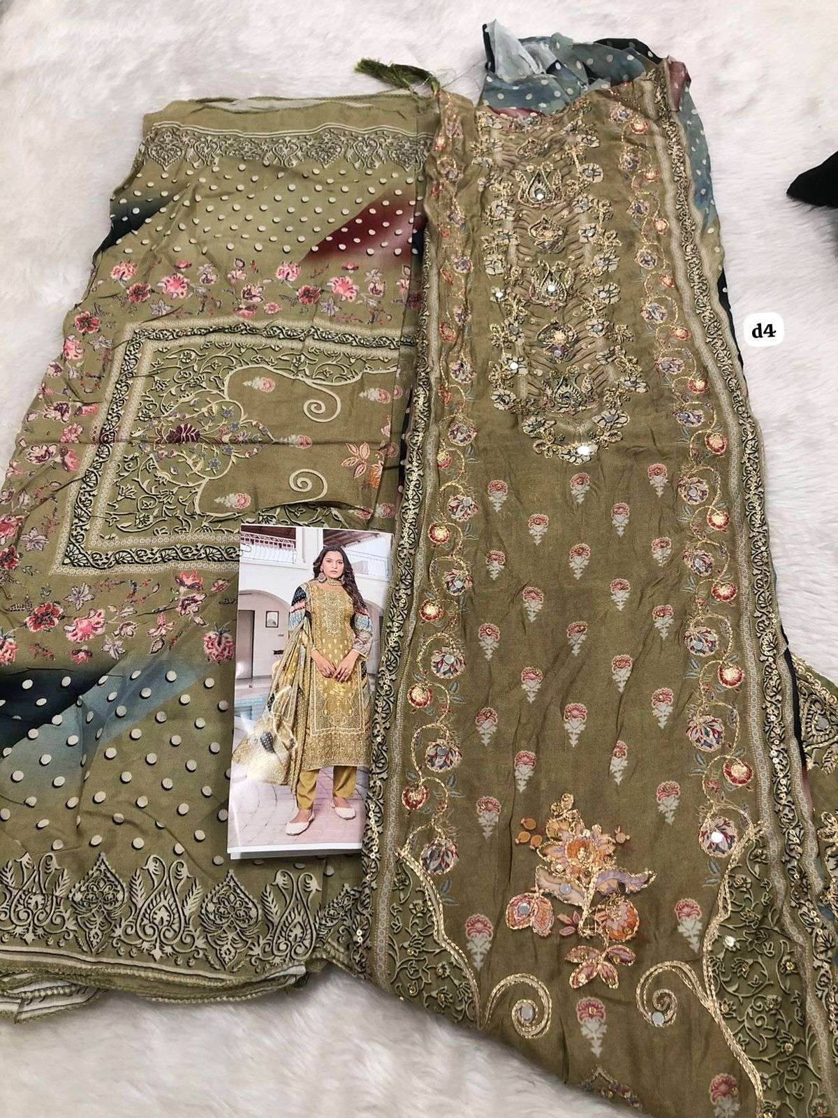 Falah Maslin Collection code -: 30492 by falah Designer Suits